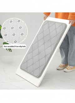 Peachjoy Memory Foam Bath Mat, Super Soft Absorbent and Non-Slip Bathroom Rug, Machine Washable Shower Mat for Bathroom Floor, 40x60cm  - Image 4