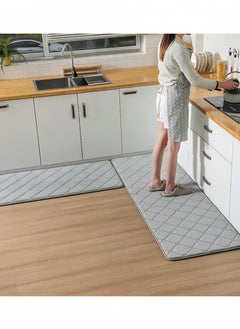 Peachjoy Memory Foam Bath Mat, Super Soft Absorbent and Non-Slip Bathroom Rug, Machine Washable Shower Mat for Bathroom Floor, 40x60cm  - Image 5