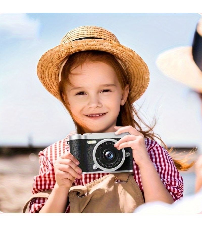Black 1080P HD Digital Camera 8X Focal Length Photo Video - Image 5