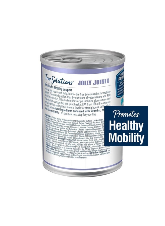 Blue Buffalo - True Solutions Jolly Joints Natural Mobility Support Adult Wet Dog Food, Chicken 12.5Oz Cans (Pack Of 12) - Image 1