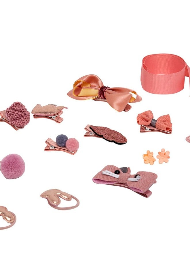 FEBLICH مجموعة مشابك شعر مضفرة من فيبليتش، 4 قطع، مشبك شعر مرصع بأحجار كريستالية لامعة للفتيات، إكسسوارات تصفيف شعر عصرية للنساء والفتيات، مشابك شعر مضفرة على شكل فراشة مع 3 مشابك صغيرة، دبابيس شعر (مجموعة مشابك شعر فاخرة 18 قطعة) - Image 5