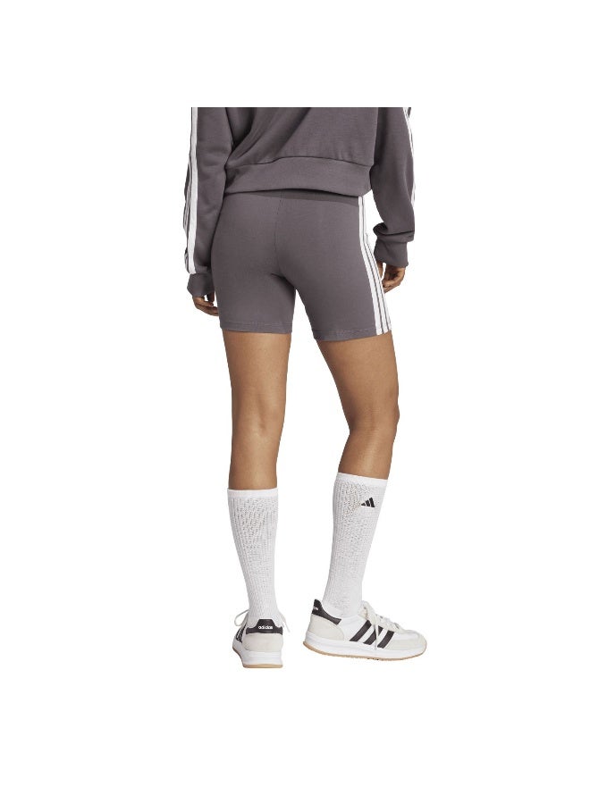 Adidas essentials 3-stripes high waisted biker women leggings - Image 4