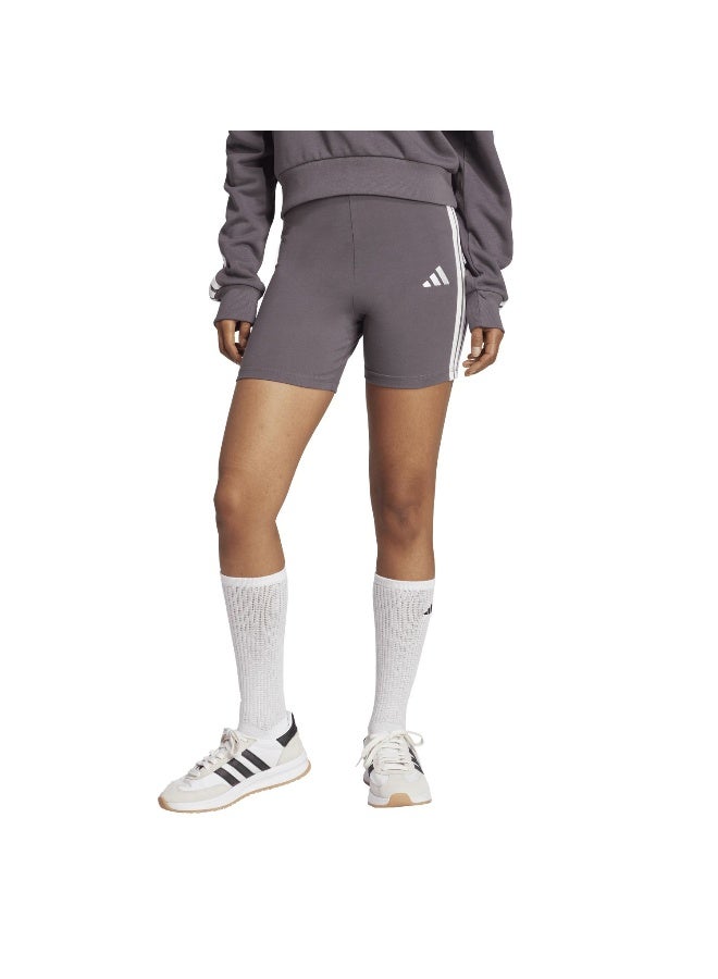 Adidas essentials 3-stripes high waisted biker women leggings - Image 3