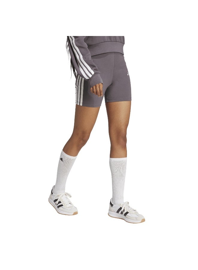 Adidas essentials 3-stripes high waisted biker women leggings - Image 5