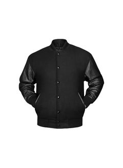 Generic Unisex Varsity Jacket - Premium Quality, Multiple Color Combinations - Retro Style College Jacket for Men & Women  - Image 4