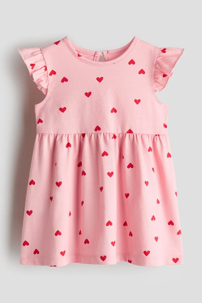 اتش اند ام فستان قطني