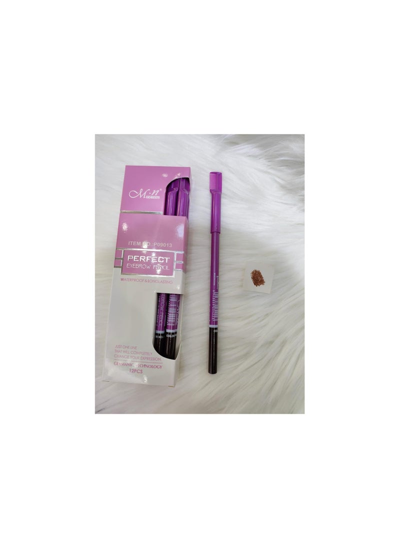 Mn - Eyebrow Pencil 12-Piece - Image 1