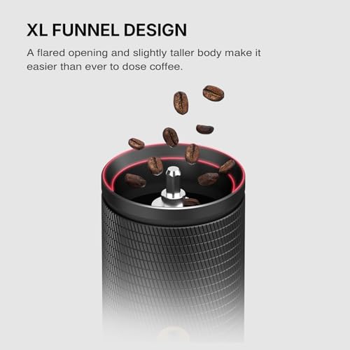 TIMEMORE C5 Pro Manual Coffee Grinder with S2C042III Conical Burr 0031mm Precision Adjustment AllMetal Portable Hand Coffee Mill for EspressoFrench PressPour Over Black - Image 3