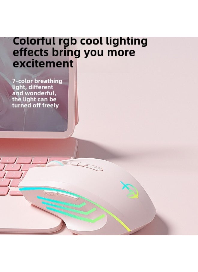 Generic Bluetooth Wireless Mouse Silent Silent Rechargeable Gaming E-Competition Male And Female Desktop Laptop Universal-Specifications:Basic Version 3-button-single Mode-1600dpi-snow White-official Standard  - Image 4