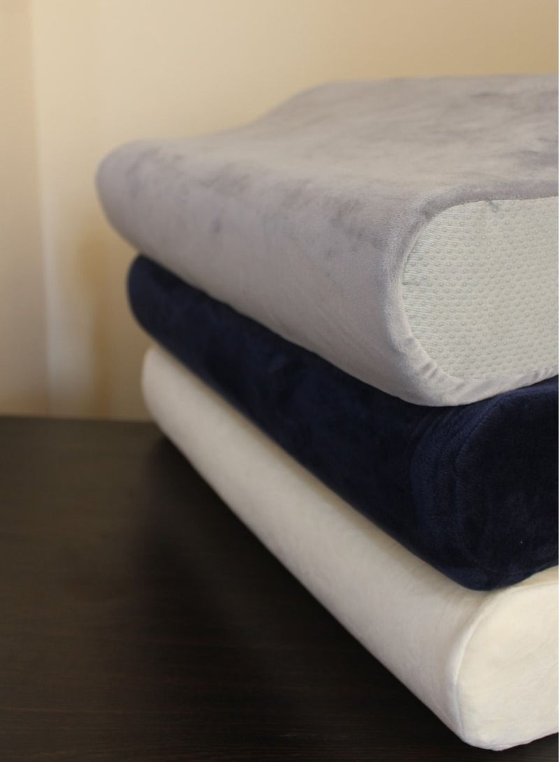 Max Comfort Memory Foam Medical Sleep Pillow for Neck Shoulder Spine Pain Prevention  - Image 4