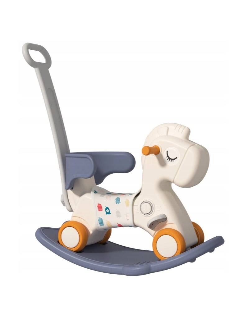 2 in 1 Rocking Horse Ride-On Toy for Toddlers Indoor Outdoor, Removable Rocking Horse Ride-on Toy for Toddlers Rocking Horse for Toddlers  - Image 1