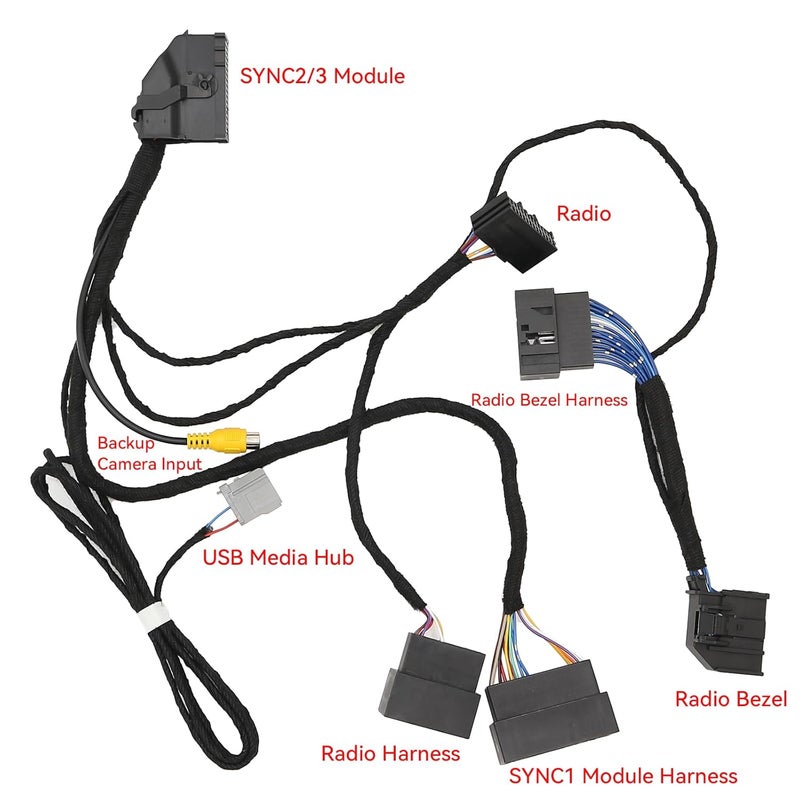 Tivora محول طاقة سوبر لود المحدث من Tivora Sync 1 إلى Sync 3/Sync2 إلى Sync3 - Image 4