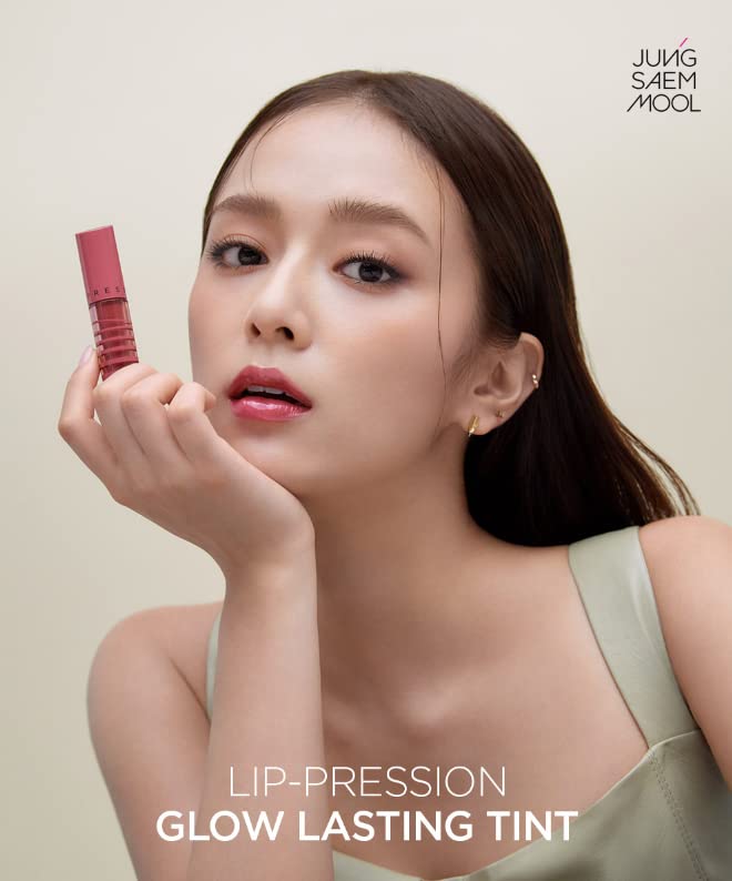 JUNG SAEM MOOL LIP-PRESSION Glow Lasting Tint 0.14 Fl Oz, Water-In-Oil Gloss Tint for Hydrated, Plump Lips, Non-Sticky Comfortable Fit for Radiant Lip Stain, Korean Lip Makeup (Pinky Mauve) - Image 4