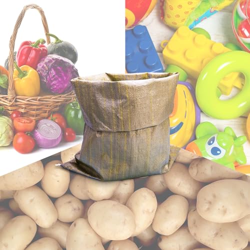 warmfarm Potato Sack Race Bags,24"x40" Outdoor Lawn Games for adults and kids,large Gunny Sacks Burlap Bags,Suitable for Outdoor Sports Games, Birthday Parties, Outdoor Family Gatherings, Barbecues (10 Pack) - Image 5