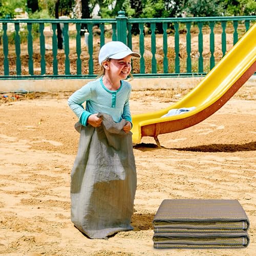 warmfarm Potato Sack Race Bags,24"x40" Outdoor Lawn Games for adults and kids,large Gunny Sacks Burlap Bags,Suitable for Outdoor Sports Games, Birthday Parties, Outdoor Family Gatherings, Barbecues (10 Pack) - Image 2