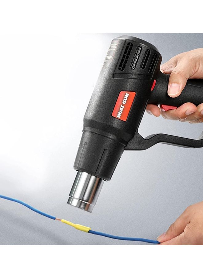 Hot Air Heat GUN with Digital thermostat Display, Dual temperature hot air gun for shrink wrap, Packaging, Hot Air plastic Welding.  - Image 1