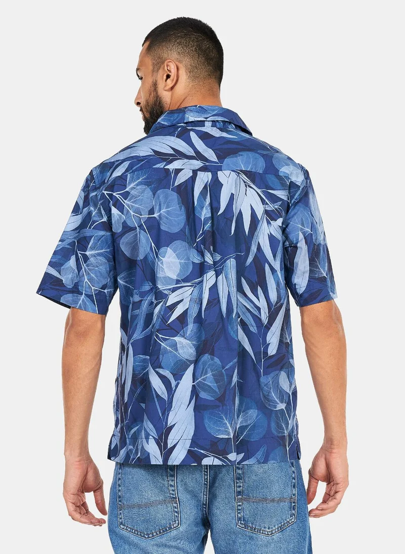 Timberland Men's Natural Summer Refibra Graphic T-Shirt