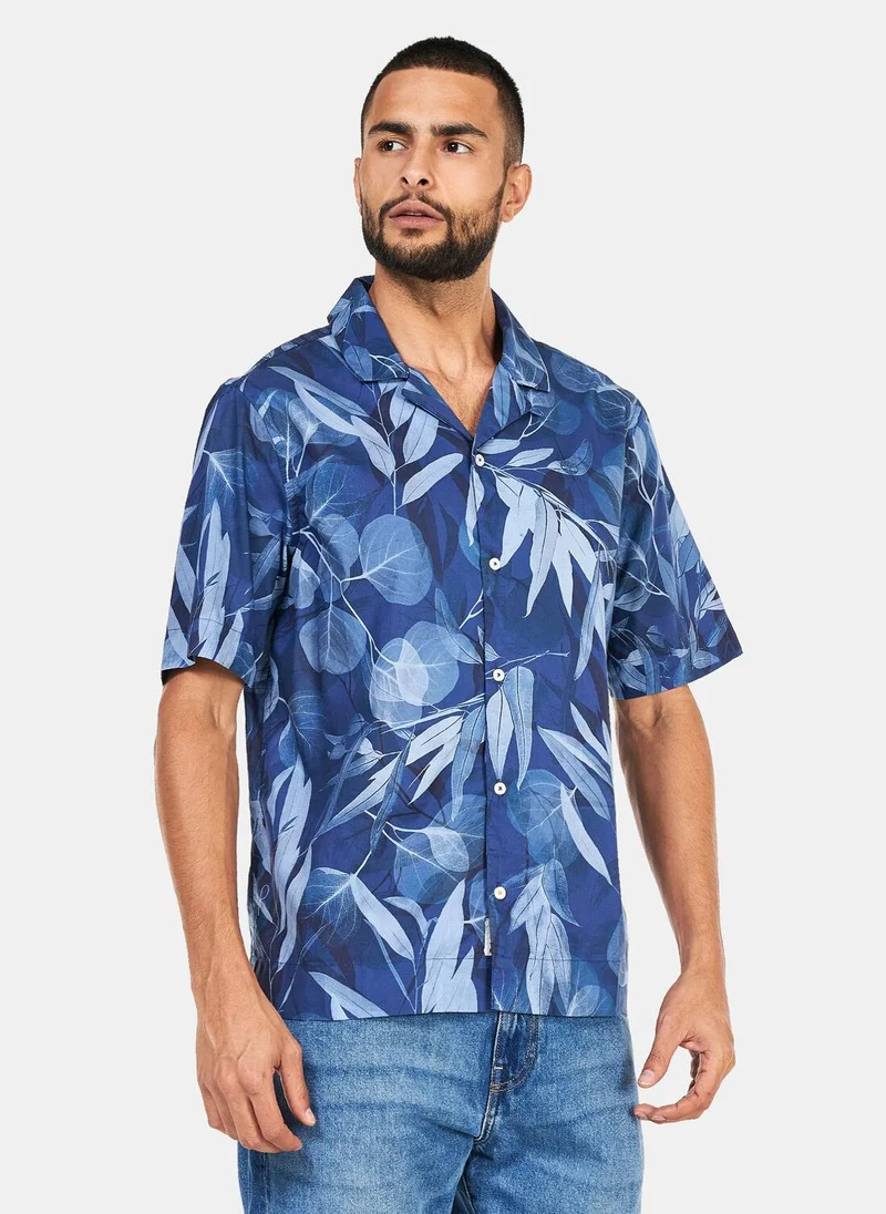 Timberland Men's Natural Summer Refibra Graphic T-Shirt