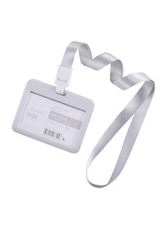 Generic ID card holder lanyard work tag, Horizontal  - Image 1