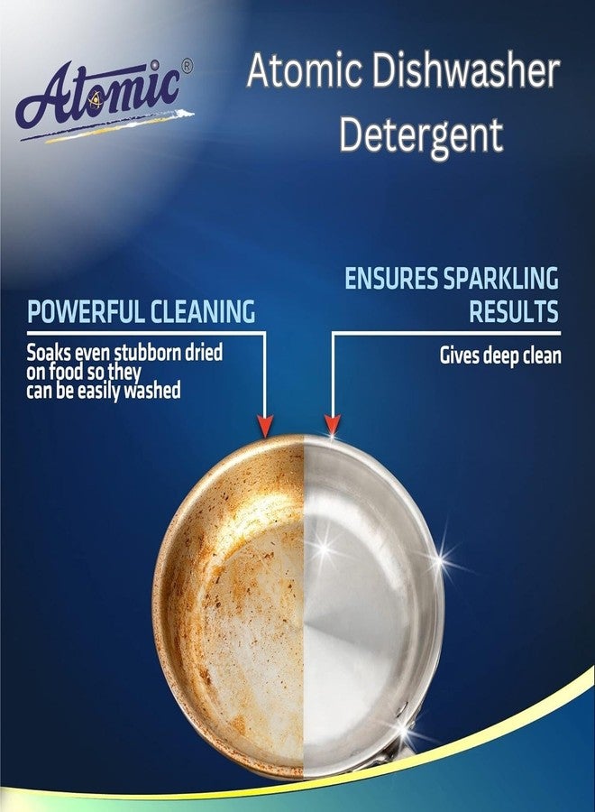 Atomic Dishwasher Detergent Powder Pack 900 GM - Image 4