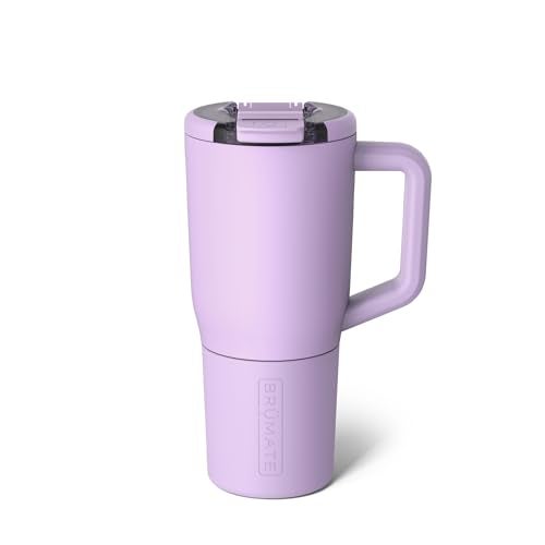 BrÃ¼Mate BrMate Mv 25oz 100 Leak Proof Insulated Coffee Mug with Handle Lid Stainless Steel Coffee Travel Mug Double Walled Coffee Cup Lavender - Image 1