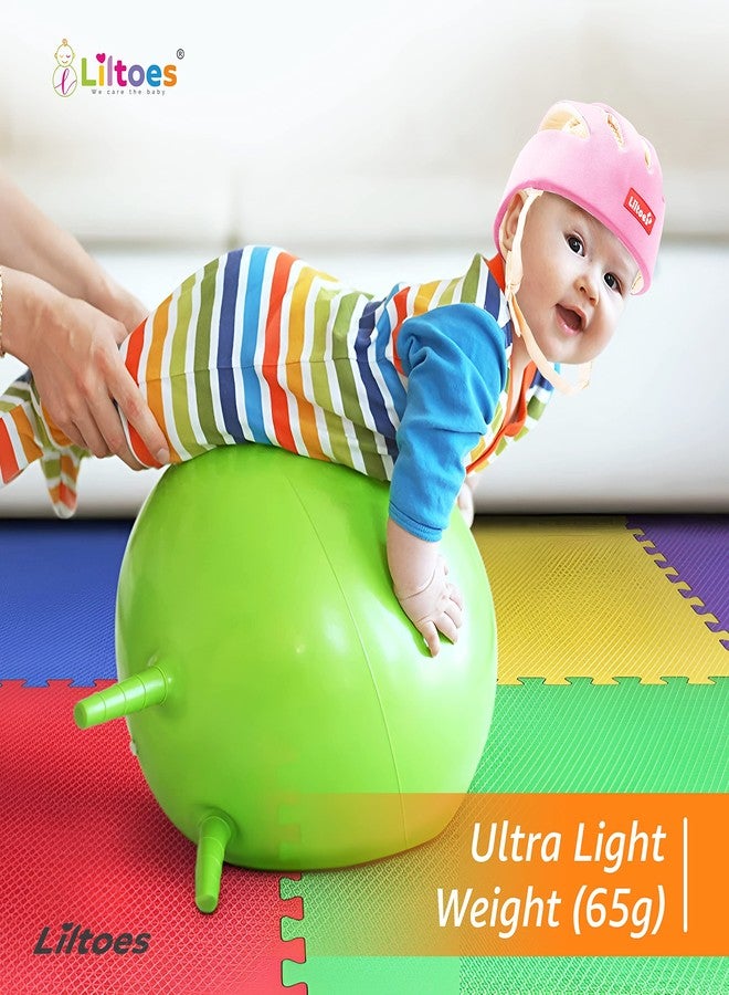 LILTOES Baby Head Protector for Safety of Kids 6M to 3 Years- Baby Safety Helmet with Proper Air Ventilation & Corner Guard Protection (Baby Pink) - Image 4