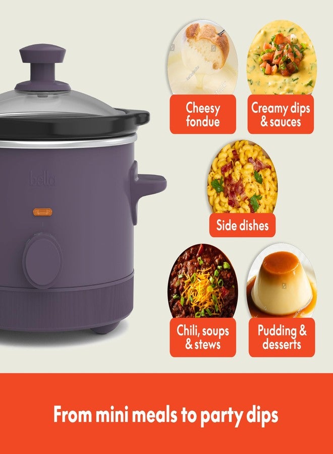 Bella 1.5 QT slow cooker, plum - Image 5