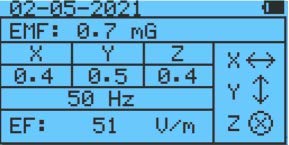 GQ Advanced EMF Meter GQ EMF-390 3-in-1 EMF ELF RF Meter, Low-Band 5G Cell Tower Smart Meter WiFi Signal Detector RF up to 10GHz with Data Logger and 2.5Ghz Spectrum Analyzer - Image 5