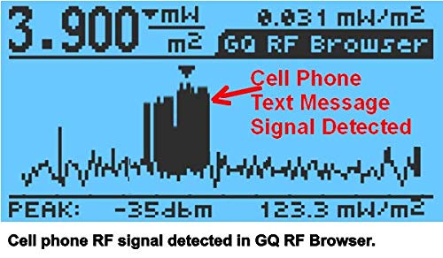 GQ Advanced EMF Meter GQ EMF-390 3-in-1 EMF ELF RF Meter, Low-Band 5G Cell Tower Smart Meter WiFi Signal Detector RF up to 10GHz with Data Logger and 2.5Ghz Spectrum Analyzer - Image 4