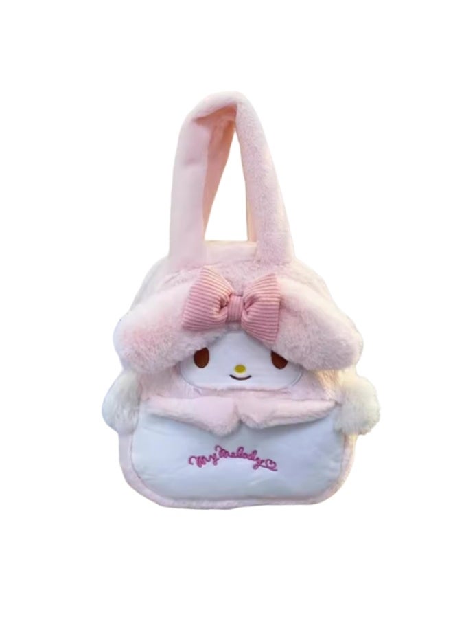 Sanrio My Melody Character Handbag for Little Girls – Cute & Stylish Purse with Spacious Interior  - Image 1