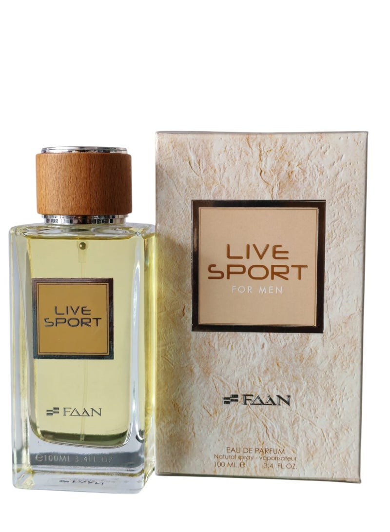 فاان عطر لايف سبورت للرجال - أو دي بارفان، 100 مل - Image 1