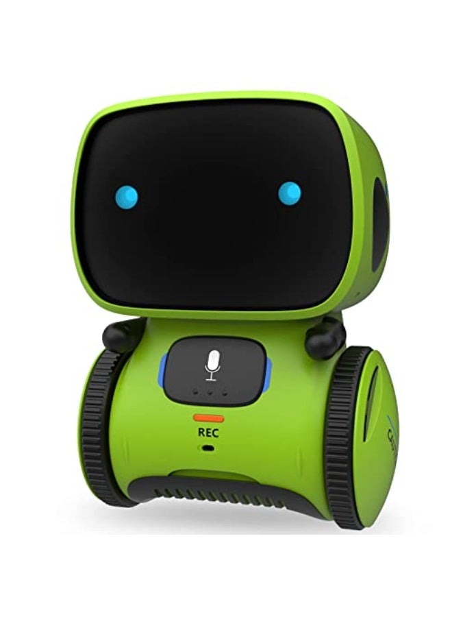 Smart robot toys for children, interactive with a touch sensor, voice-controlled, singing, dancing, recording, repeating, and birthday gifts for boys and girls aged 3-9 years. - Image 1