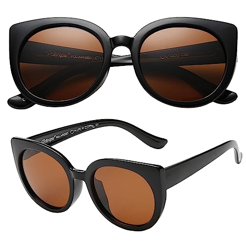 PolarSpex Toddler Sunglasses – Polarized UV Protection Cat Eye Sunglasses with Unbreakable Frame for Girls Age 2-8 - Image 1