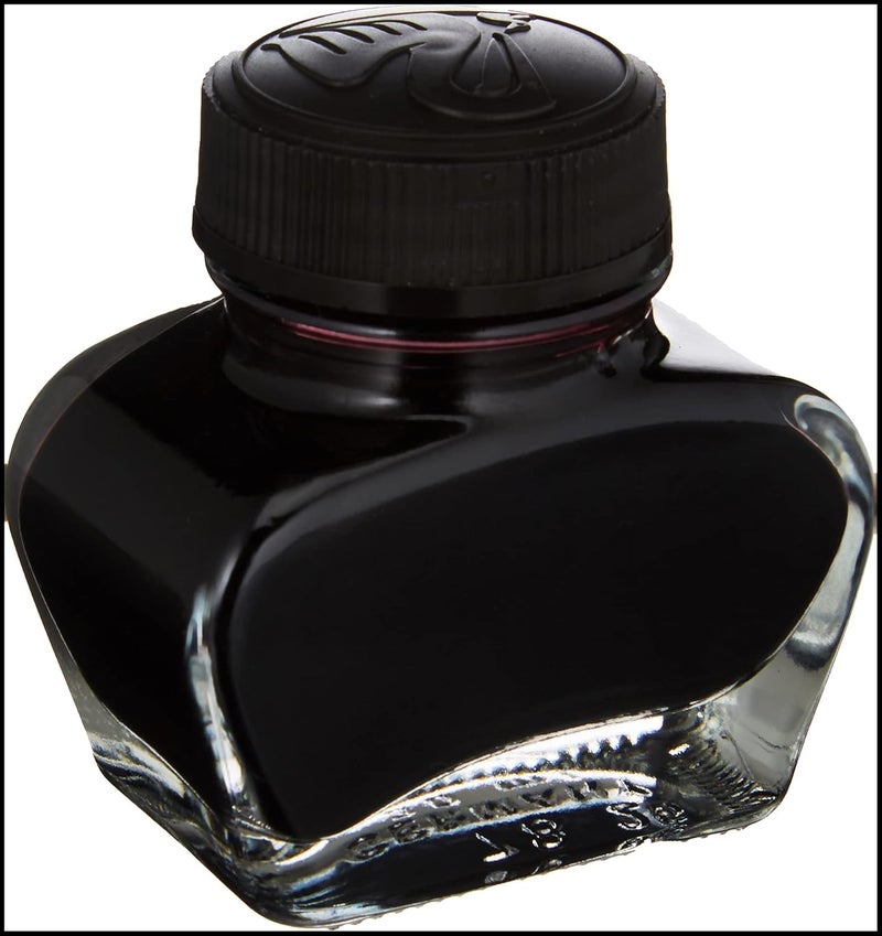 Pelikan 4001 Bottled Ink For Fountain Pens, Brilliant Black, 30Ml, 1 Each (301051) - Image 2