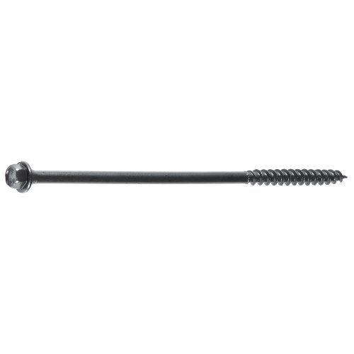 FastenMaster FMTLOK06-50 TimberLOK Heavy-Duty Wood Screw, 6 Inches, 50-Count , Black - Image 1
