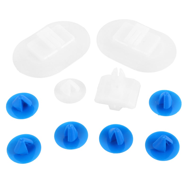 Side Skirt Fixing Clip Set, Durable Plastic for Car Panels, Tool-Free Installation - Image 4