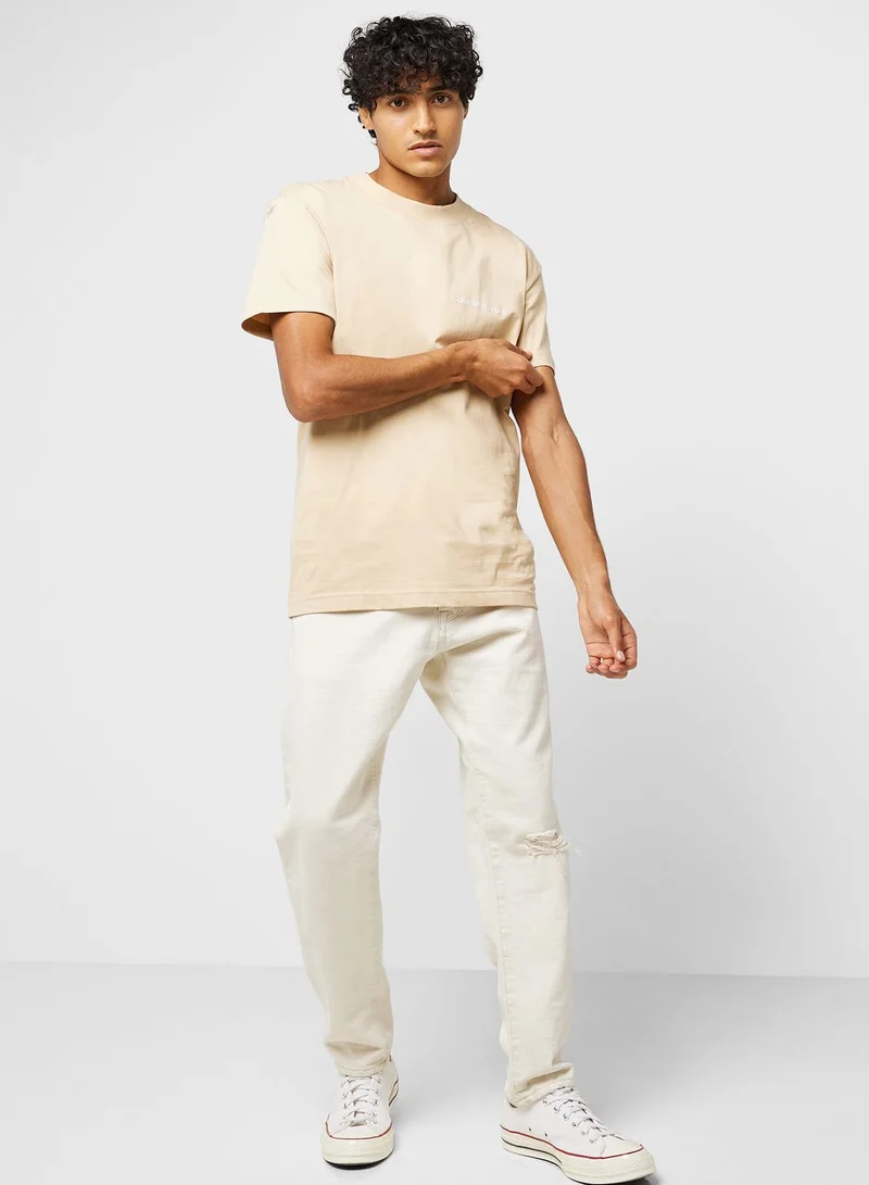 Calvin Klein Jeans Logo Crew Neck T-Shirt