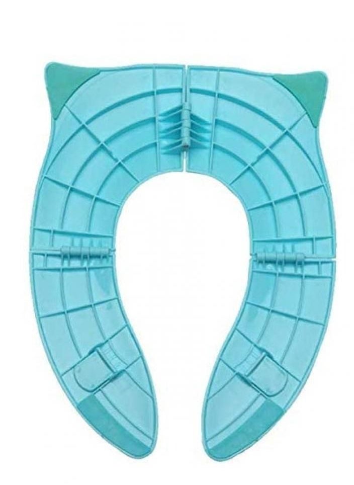 Alissa - Foldable Potty Training Seat Baby Kids Travel Toilet Potty Seat Covers Non Slip Pads Children Comfortable Camping - Image 1