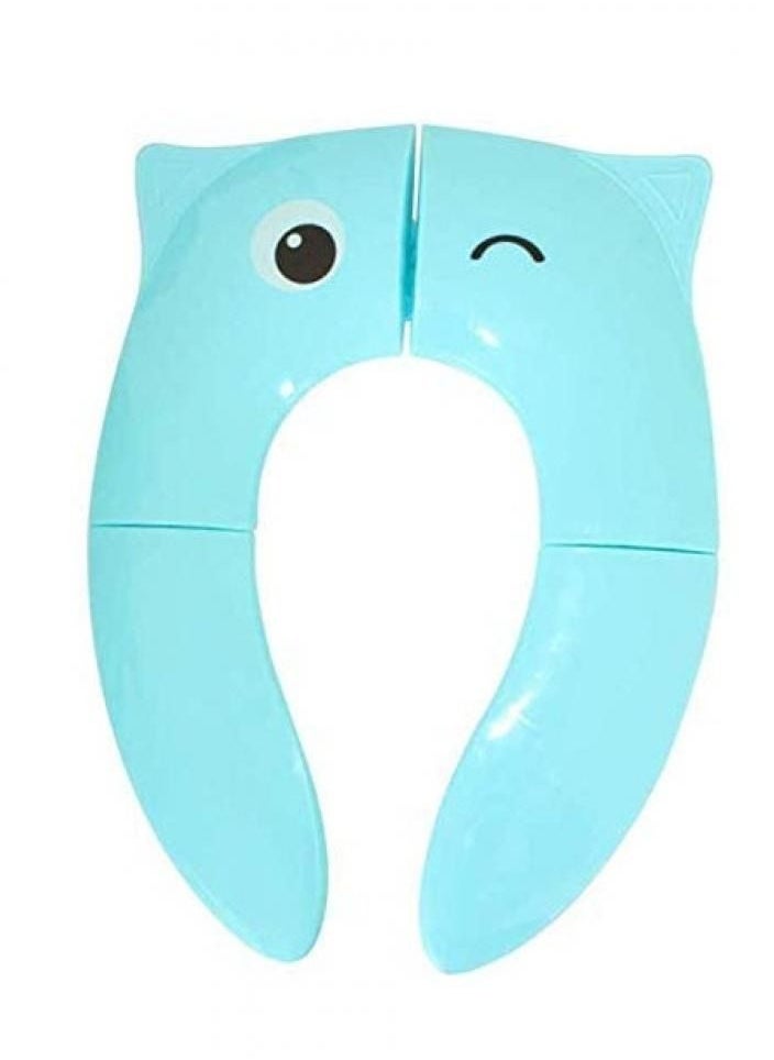 Alissa - Foldable Potty Training Seat Baby Kids Travel Toilet Potty Seat Covers Non Slip Pads Children Comfortable Camping - Image 1