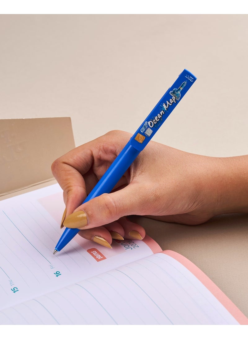 Mofakera Calendar Ocean Map Daily Year Gift Box 2026 ( Agenda ) - Image 5