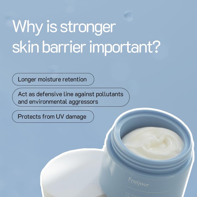Fraijour Pro Moisture Intensive Cream â€“ Korean Face Cream with Probiotics, Ceramide & Vitamin E, Hydrates & Strengthens Skin Barrier, Soothes Redness, For Dry & Sensitive Skin, 1.69 fl.oz. - Image 4