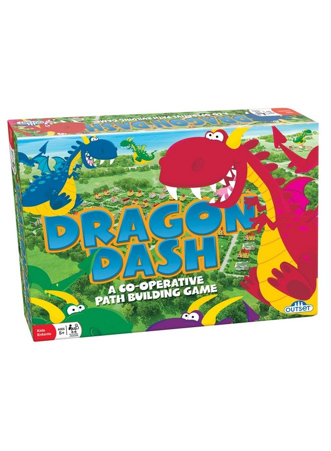 Outset Media Dragon Dash - No Reading Required, Co-Operative Path Building Kids Board Game, Builds Children's Social & Developmental Skills, Outset Media, for Ages 5+, 2-6 Players - Image 2