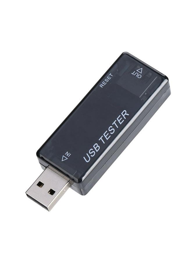 Thoraya USB QC2.0 LCD Current Voltage Meter Battery Capacity Power Tester Voltmeter Ammeter (Black)  - Image 1