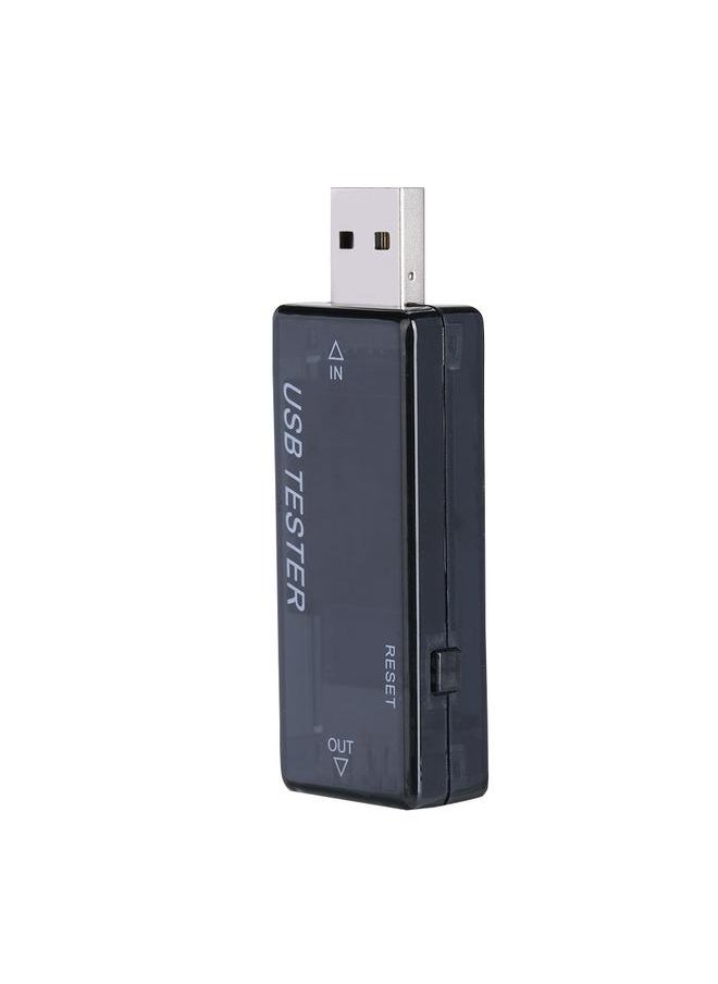 Thoraya USB QC2.0 LCD Current Voltage Meter Battery Capacity Power Tester Voltmeter Ammeter (Black)  - Image 3