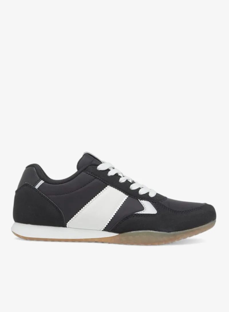 Dash Women's Colourblock Sports Shoes with Lace-Up Closure