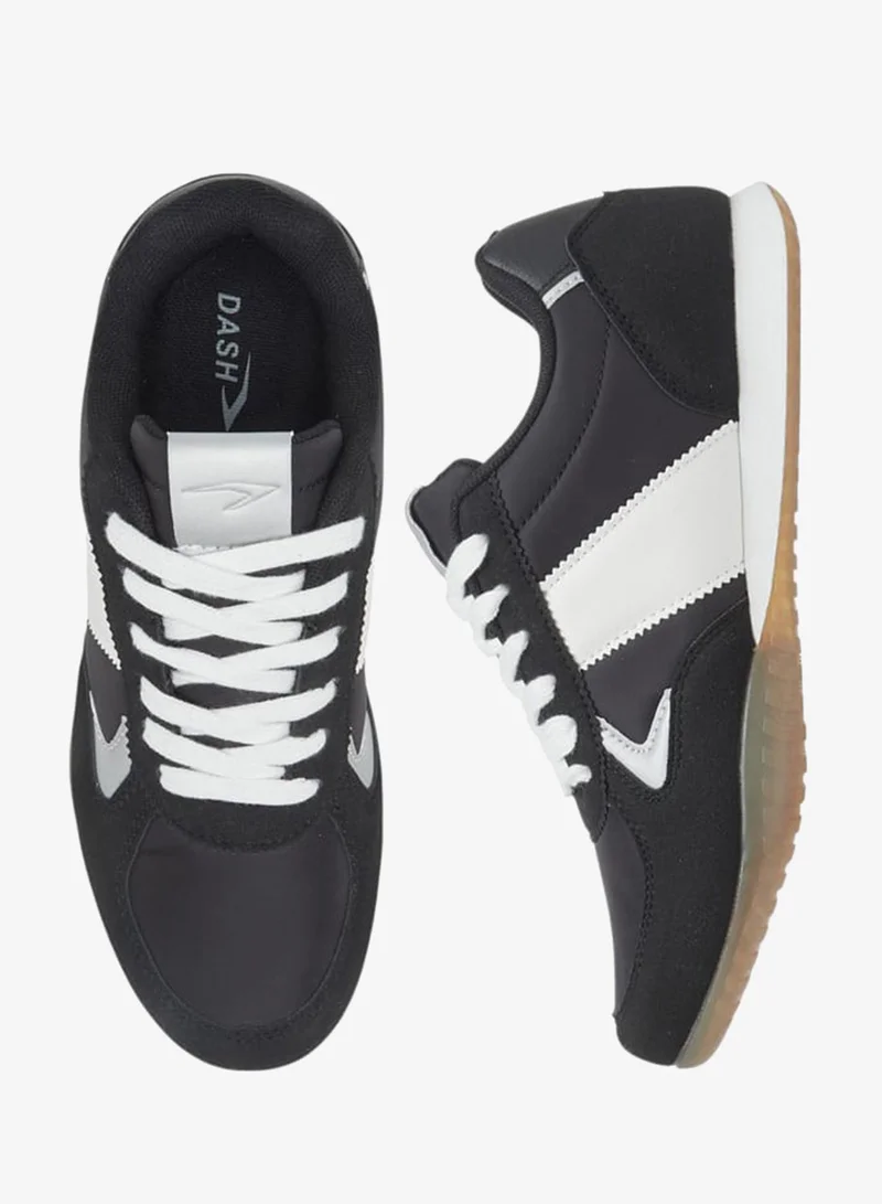 Dash Women's Colourblock Sports Shoes with Lace-Up Closure