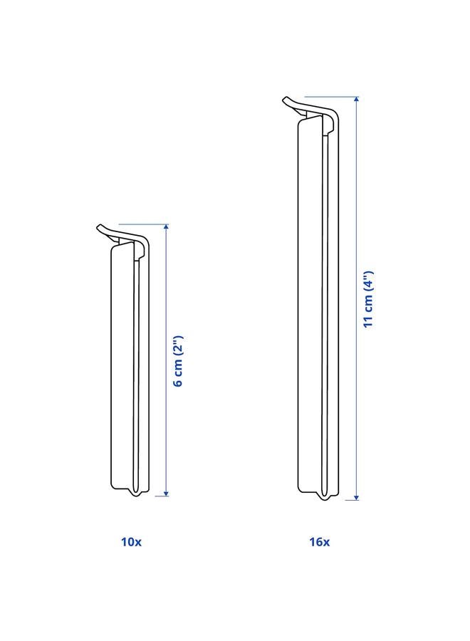 زبون مشبك ختم، مجموعة من 26 مشبكًا، ألوان مختلطة - Image 5
