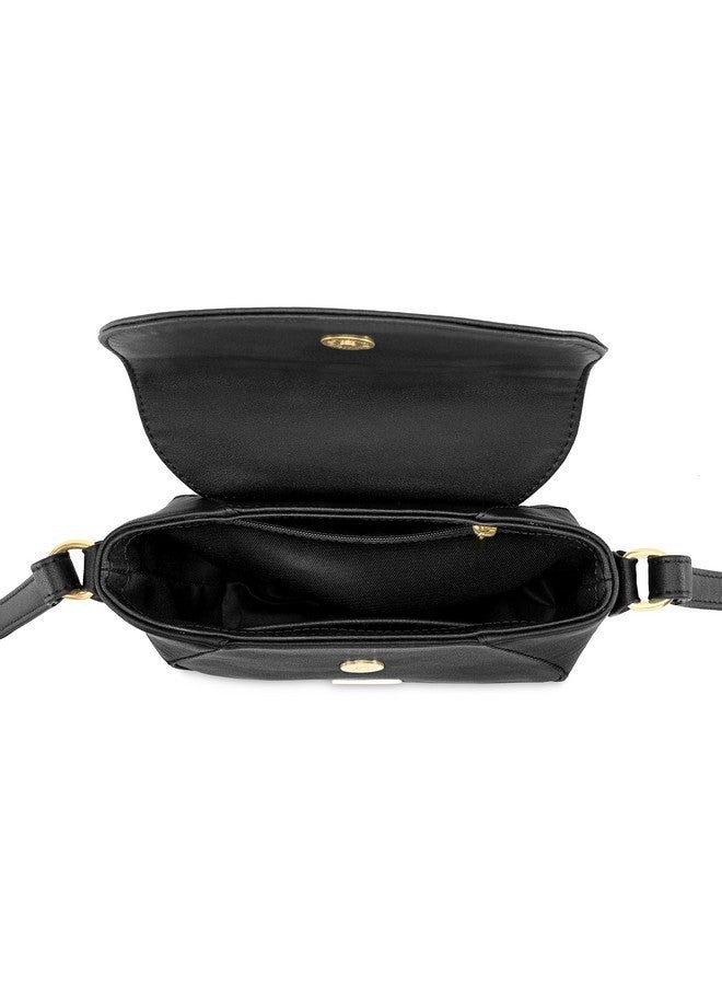 Fastrack Shoulder Bag For Women | Ladies Purse Handbag, Black - Image 4