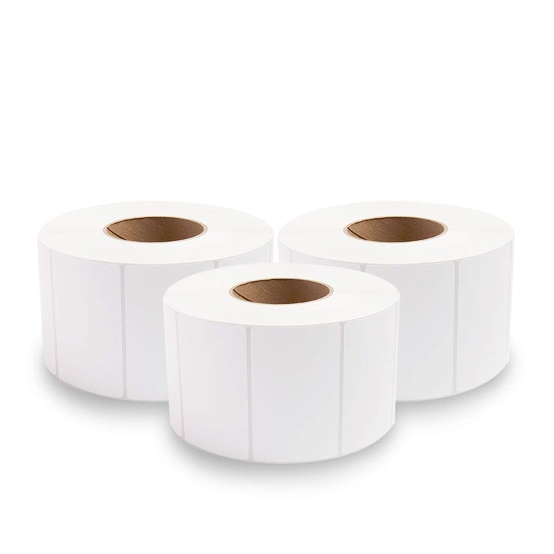 enKo Products enKo [3 Rolls, 1860 Labels] 4 x 2-1/2 inches Direct Thermal Labels, FBA Stickers, FNSKU Label Compatible for Zebra/Eltron - Image 1