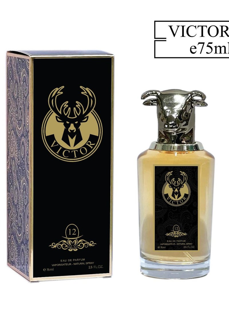 Perfume Víctor Nº 12 75 ml - pzsku/Z9BCA4FB1BB27544C5CDEZ/45/_/1722266378/731f8517-4406-40ca-89bc-b4d592d039ed